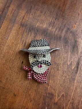 Vintage Butler & Wilson Western Cowboy brooch
